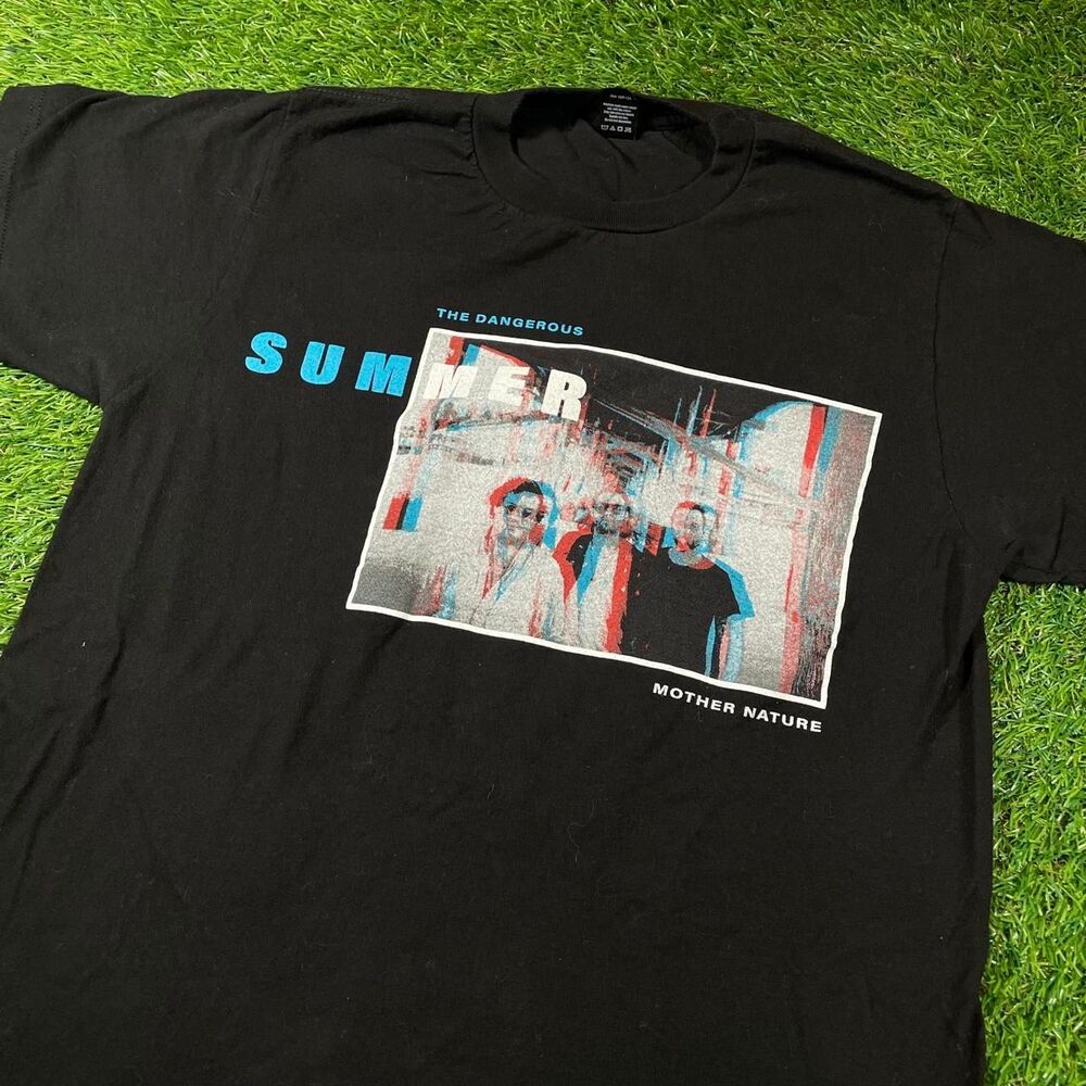The Dangerous Summer Mother Nature Tour 2017 black cotton t-shirt size S